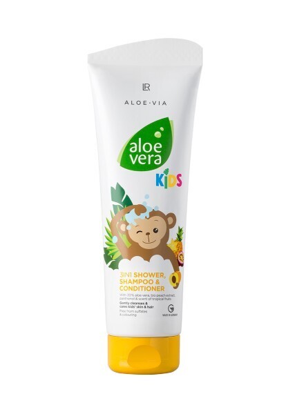 Kids Αφρόλουτρο, Σαμπουάν &amp; Conditioner 3 σε 1 με 30% Aloe Vera και πανθενόλη -  Για το παιδί
