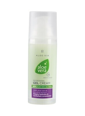 Δροσιστικό Gel-Κρέμα Προσώπου με 50% Aloe Vera Δροσιστικό Gel-Κρέμα Προσώπου με 50% Aloe Vera
