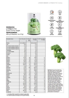 LR FIGUACTIVE Yummy Veggie - Σούπα με γεύση Μπρόκολο