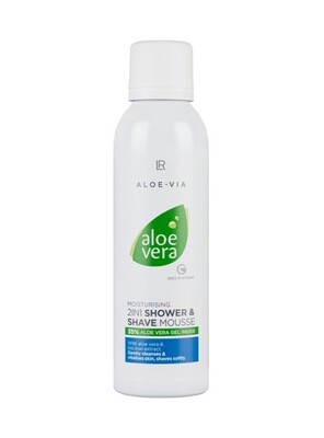 Aloe Vera 2 σε 1 Shower & Shave Mousse Aloe Vera 2 σε 1 Shower & Shave Mousse