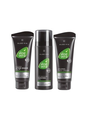 Limited edition Aloe Vera Σετ 2 Ανδρικής Περιποίησης για απαλό ξύρισμα
