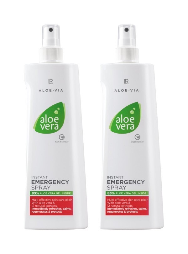 Σπρέι Άμεσης Δράσης Σετ 2 τεμ. με 83% Aloe Vera