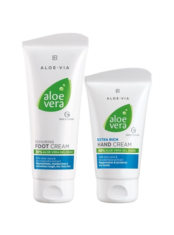 Aloe Vera Περιποίηση Χεριών &amp; Ποδιών Σετ 2 τεμ.