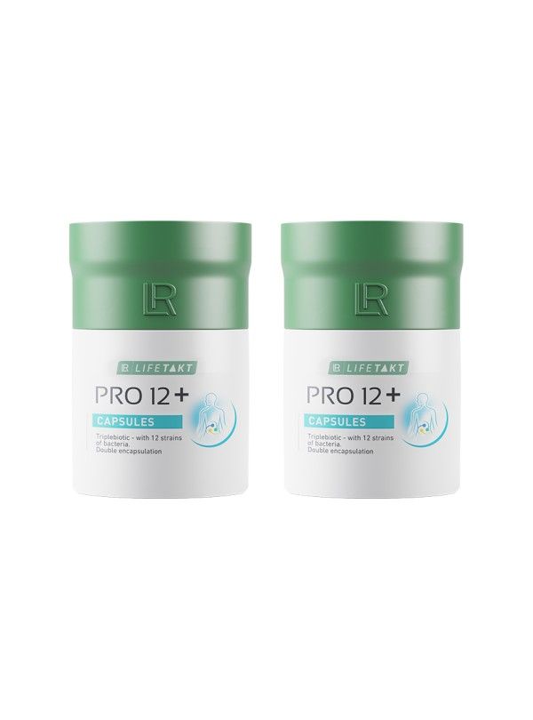 Pro 12+ Σετ 2 τεμ. - Πεπτικό Σύστημα με προβιοτικά,πρεβιοτικά, και μεταβιοτικά βακτήρια