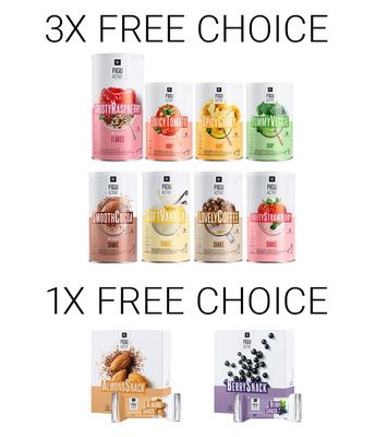 Limited edition Eat Smart Σετ 3+1(ελεύθερης επιλογής)