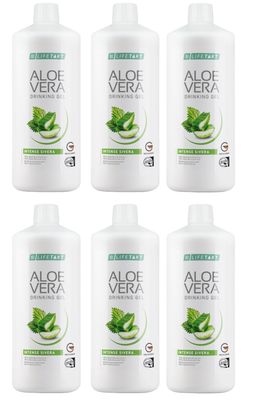 Aloe Vera Drinking Gel Intense Sivera 6000ml Σετ 6 τεμ. - Χυμός Αλόη Πόσιμη - Καρδιαγγειακό