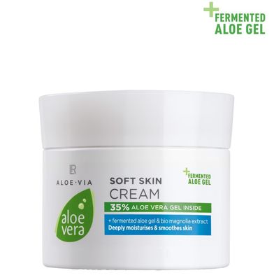 Aloe Vera Soft Skin Cream Fermented - Απαλή Κρέμα Σώματος με 35% Aloe Vera