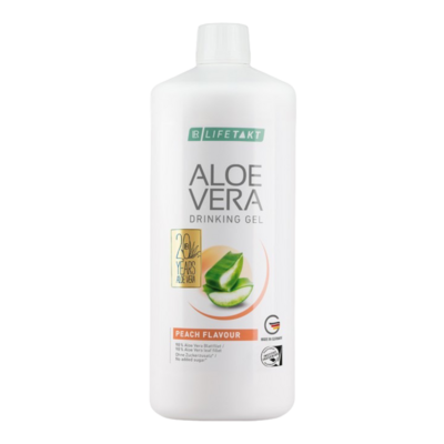 Aloe Vera Drinking Gel Peach Flavour 1000ml - Χυμός Αλόη Πόσιμη - Διαβήτης - Ρύθμιση Βάρους