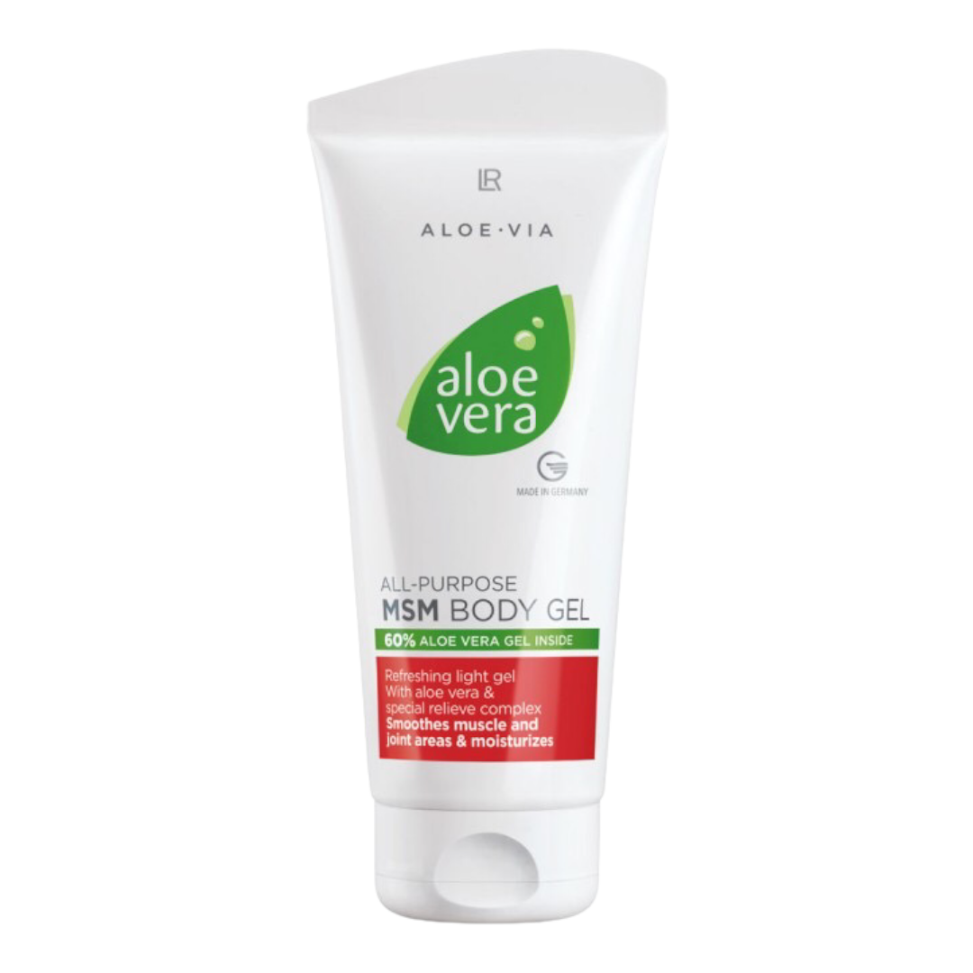 Πολυλειτουργικό MSM Body Gel με 60% Aloe Vera - Για τον πόνο στις Αρθρώσεις