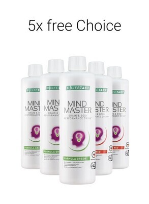 Mind Master Σετ 5 τεμ. ΕΛ. ΕΠΙΛΟΓΗΣ 2500ml - Για τόνωση &amp; ενέργεια