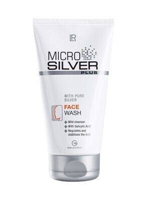 LR MICROSILVER PLUS - Kαθαριστικό Προσώπου Με το αντιβακτηριακό και αντιιικό συστατικό MicroSilver BGTM - Για μείωση στα σπυράκια, μαύρα στίγματα και φλύκταινες