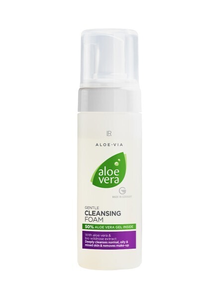 Ήπιος Αφρός Καθαρισμού προσώπου με 50% Aloe Vera