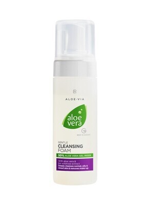 Ήπιος Αφρός Καθαρισμού προσώπου με 50% Aloe Vera