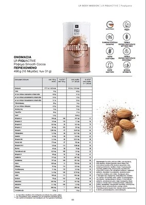 LR FIGUACTIVE Active Shake Chocolate -  Ρόφημα με γεύση Σοκολάτα