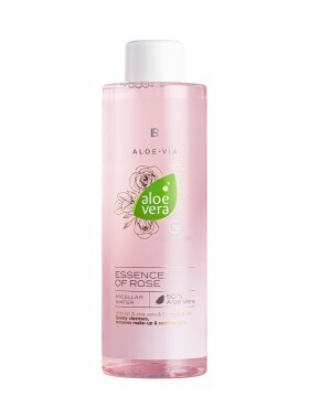Aloe Via Essence of Rose Micellaire Water - Για τον ήπιο καθαρισμό του προσώπου