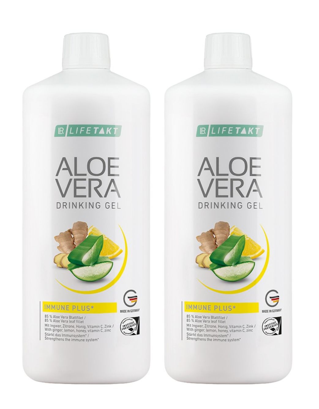 Aloe Vera Drinking Gel Imm Plus 2000ml Σετ 2 τεμ + ΔΩΡΟ Aloe Vera Fermented Κρέμα-Gel Άμεσης Δράσης