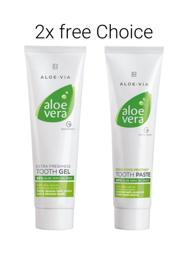 Οδοντόκρεμα με Aloe Vera Σετ 2 τεμ.