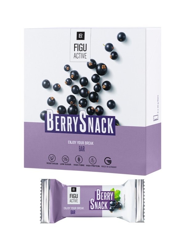 LR FIGUACTIVE Enjoy Your Break - Μπάρες - Σνακ με γεύση μαύρα φραγκοστάφυλα και σοκολάτα