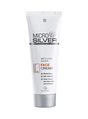 LR MICROSILVER PLUS - Κρέμα Προσώπου Με το αντιβακτηριακό και αντιιικό συστατικό MicroSilver BG™ - Για μείωση στις ατέλειες της επιδερμίδας και τους ερεθισμούς