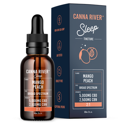 Canna River CBD Tincture Broad Spec Mixed Ratio