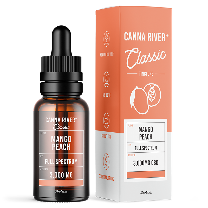 Canna River CBD Tincture Classic Full Spectrum 