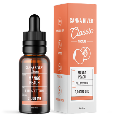 Canna River CBD Tincture Classic Full Spectrum 