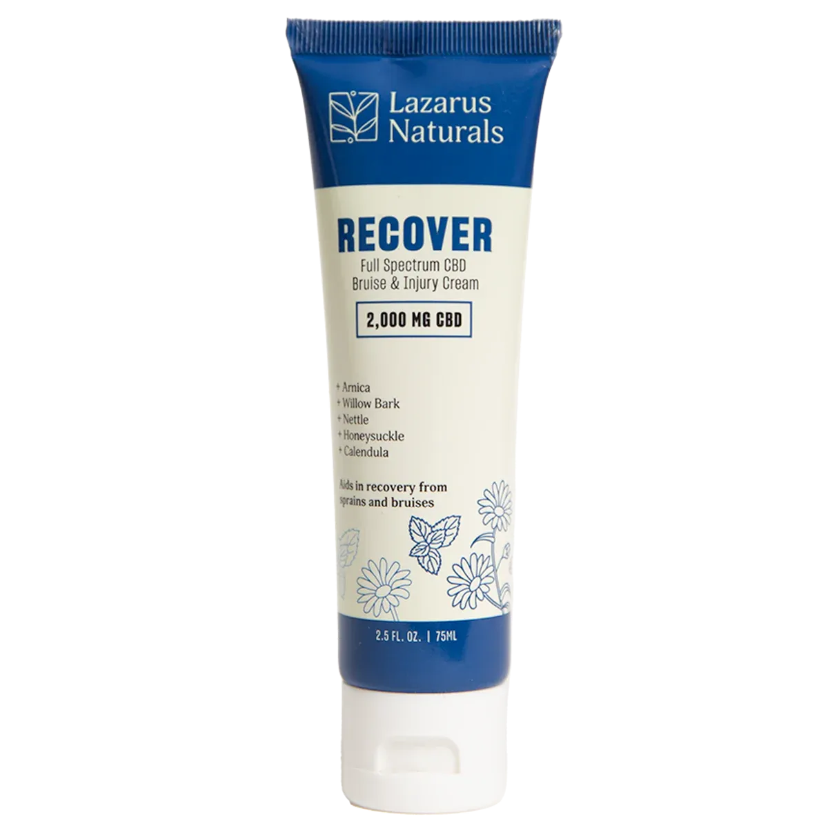 Lazarus CBD Recover Cream 2000mg