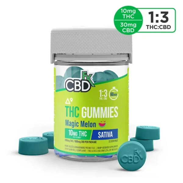 CBDFX CBD Delta 9 1:3 Gummy 