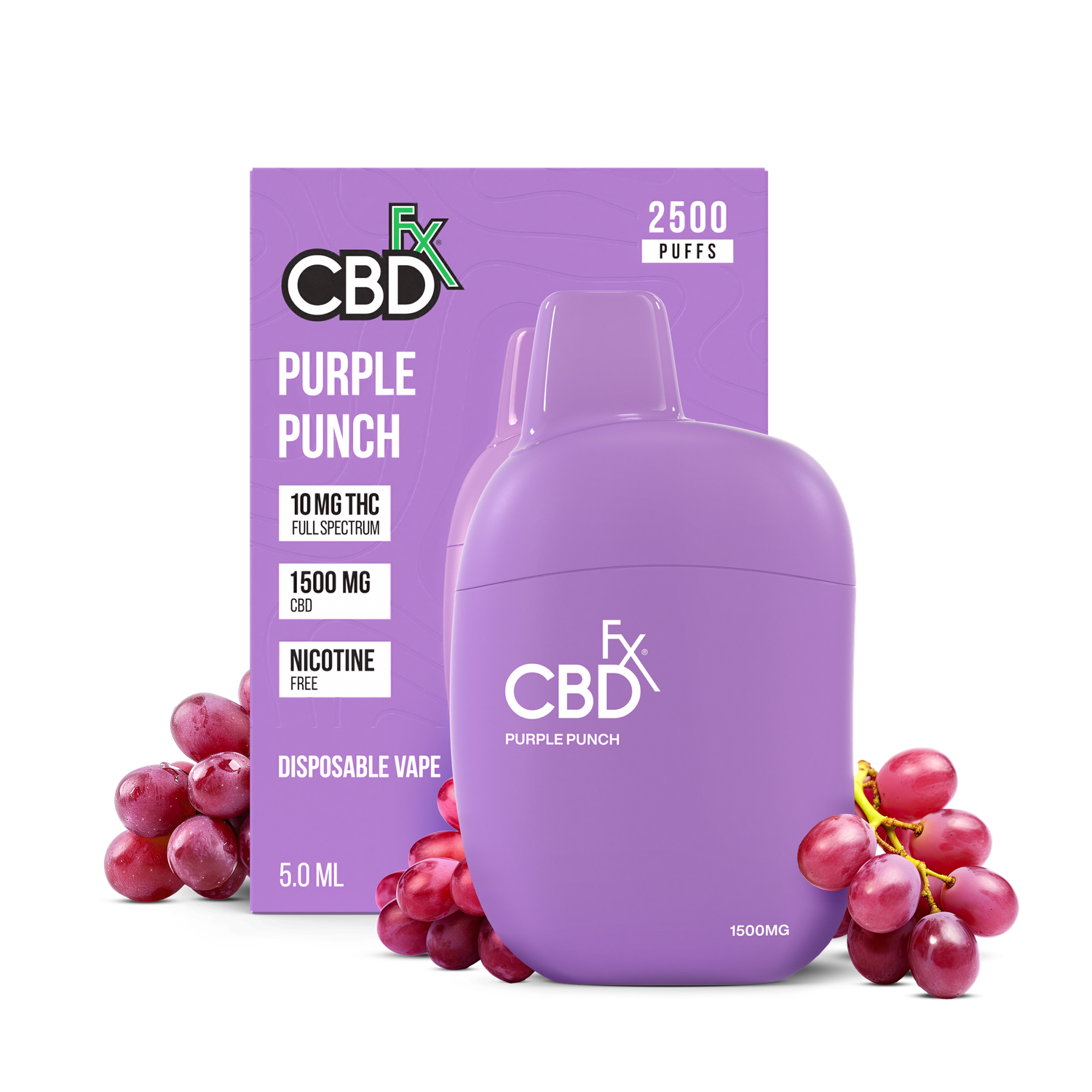CBDFX Full Spectrum CBD D9 Disposable 5ml