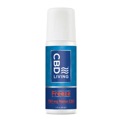 CBD Living CBD Freeze Roll On   