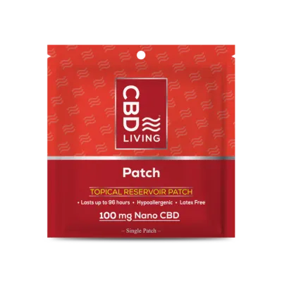 CBD Living CBD Topical Patch 100mg