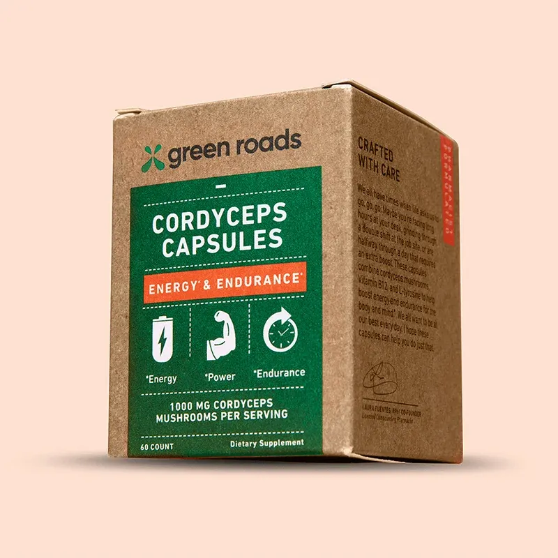 Green Roads Mushroom 1000mg Capsule