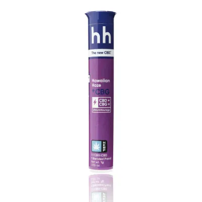 Hhemp CBG + CBD flower Preroll 1G