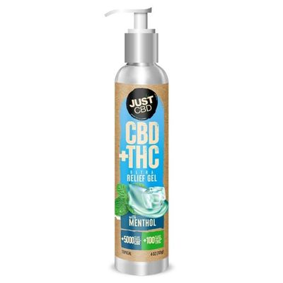 Just CBD CBD THC Gel 5000/100mg 4oz