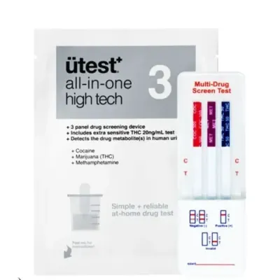 Utest 3 in 1 Drug Tester