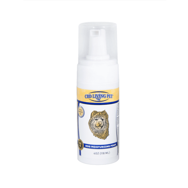 CBD Living CBD Dog Moisturizing Foam 100mg