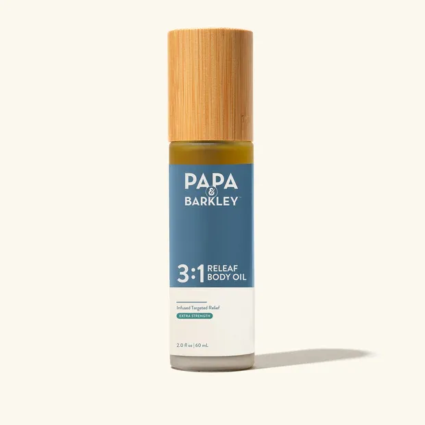 Papa &amp; Barkey 3:1 CBD THC Massage Oil 640mg