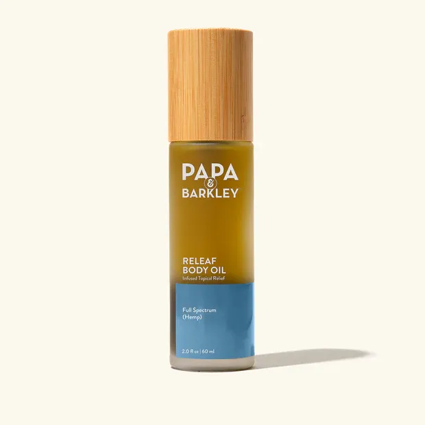 Papa &amp; Barkley Full Spectrum Massage Oil 400mg