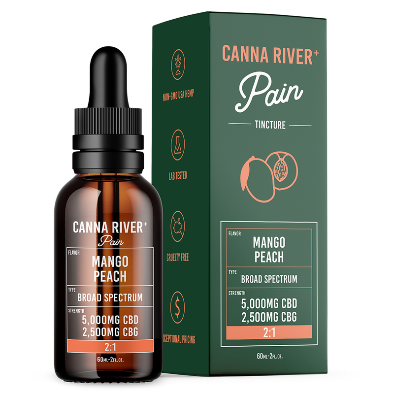 Canna River CBD Tincture Broad Spec Mixed Ratio