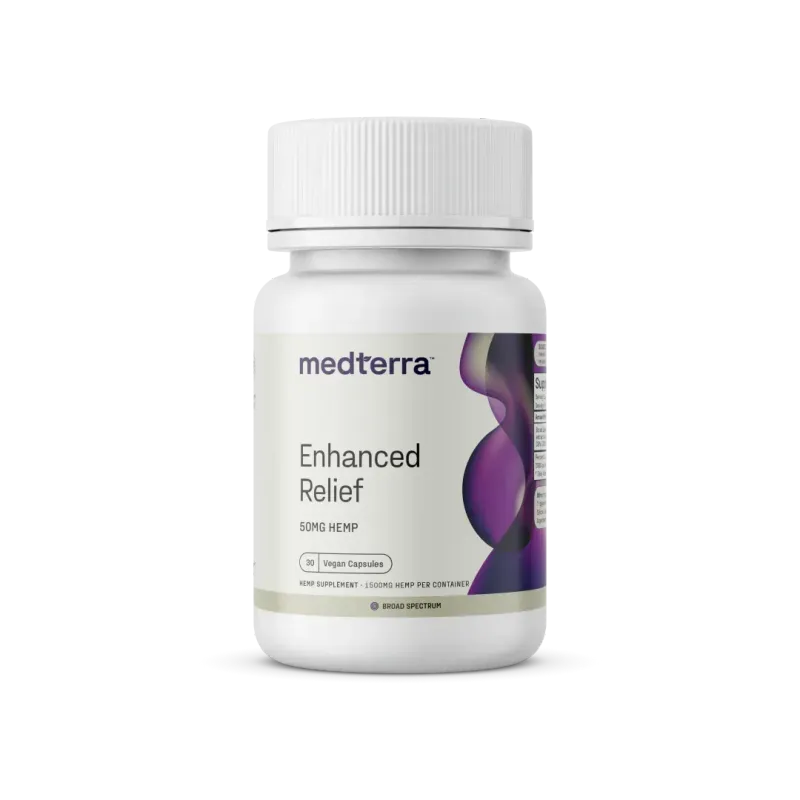 Medterra CBD Ultra Broad Spectrum Capsule 50mg 30ct