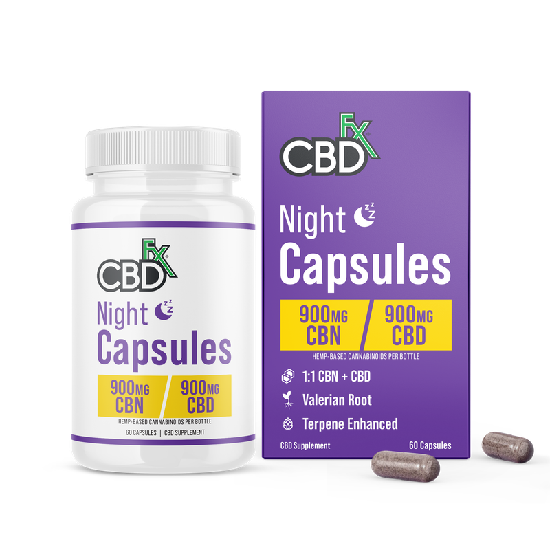 CBDfx CBD Capsules 900mg 60pcs