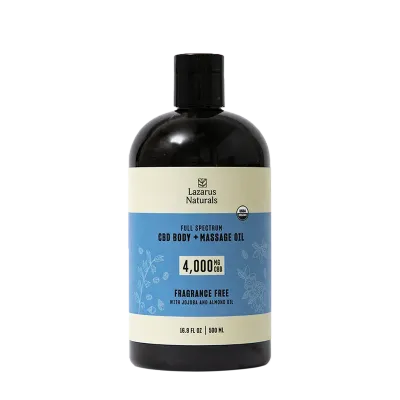 Lazarus Massage Oil 4000mg