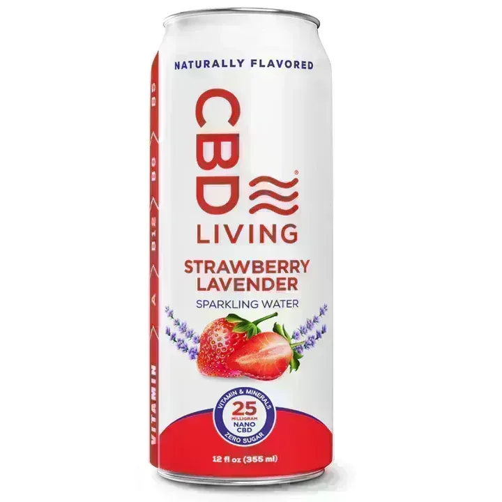 CBD Living Sparkling Water 25mg
