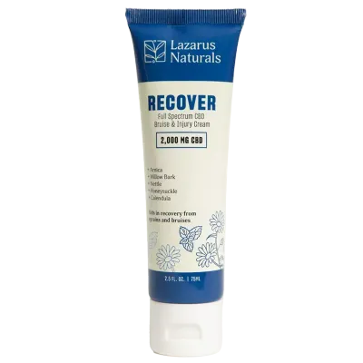 Lazarus CBD Recover Cream 2000mg