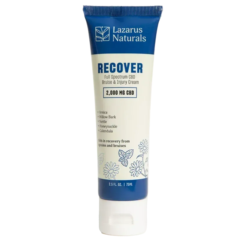 Lazarus CBD Recover Cream 2000mg