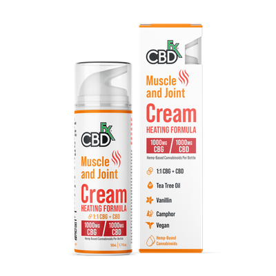 CBDFX CBG CBD 1:1 Cream 50ml 
