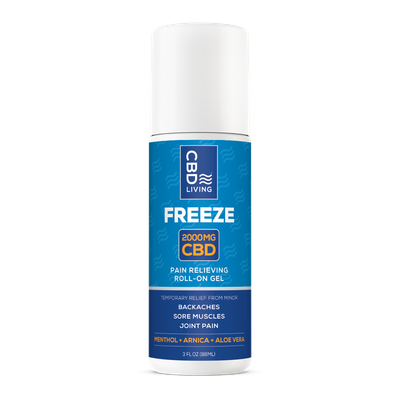 CBD Living CBD Freeze Roll On   