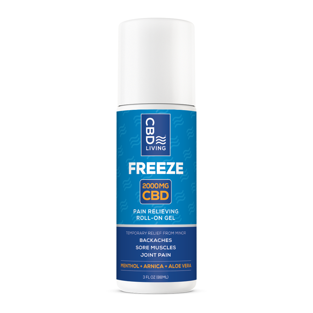 CBD Living CBD Freeze Roll On   