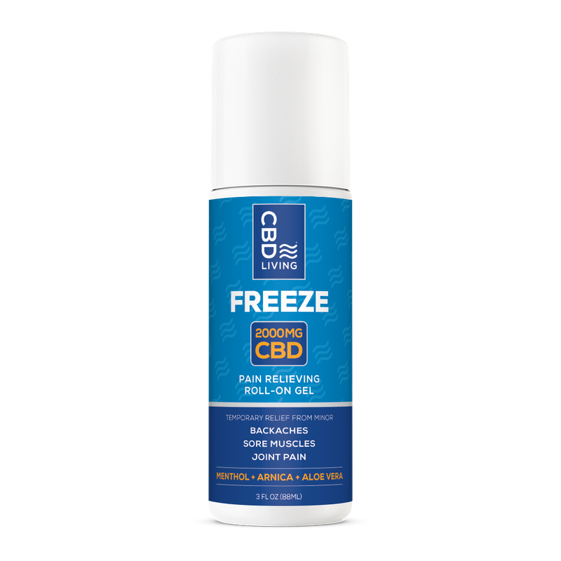 CBD Living CBD Freeze Roll On   