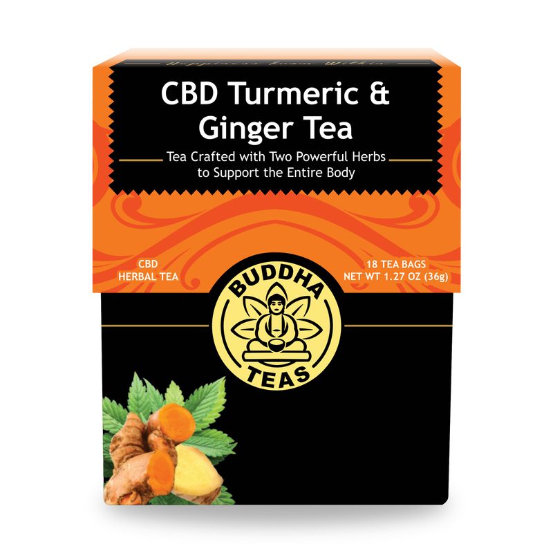 Buddha Teas CBD 18 tea bag case 90mg